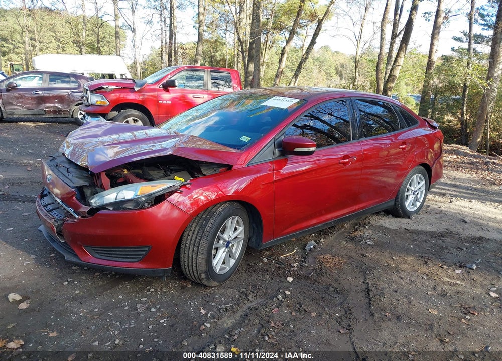 2015 FORD FOCUS SE VIN: 1FADP3F29FL209452