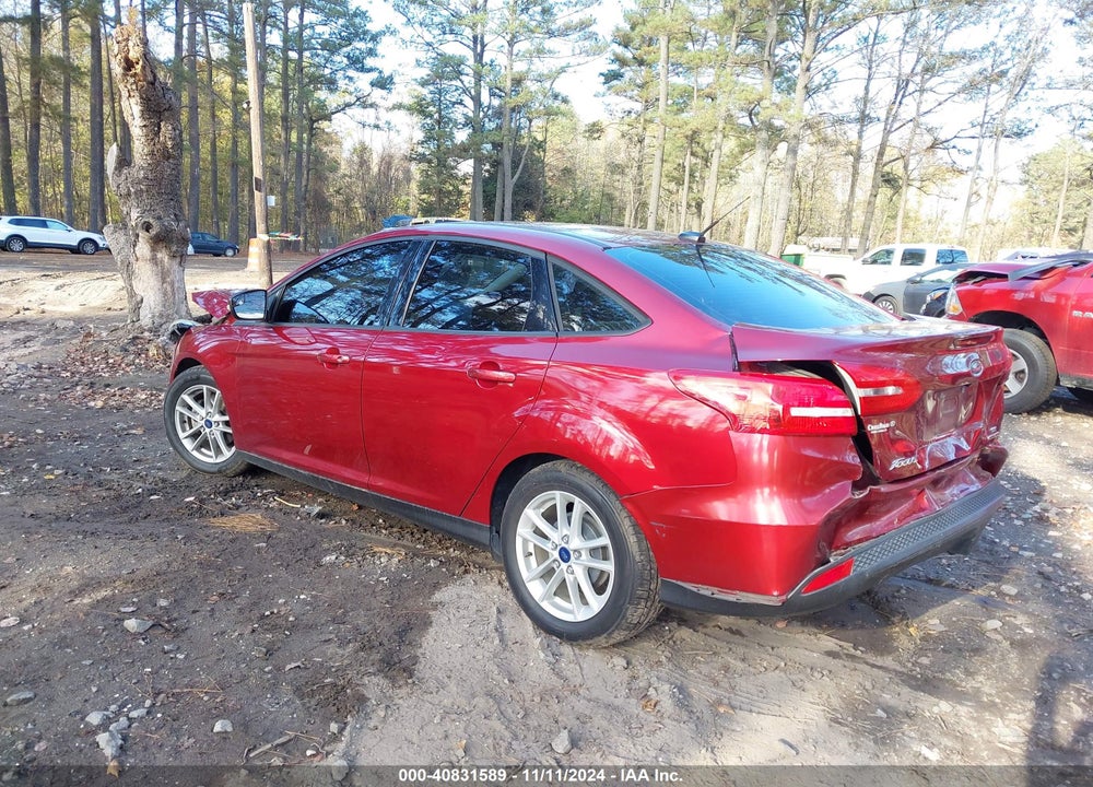 2015 FORD FOCUS SE VIN: 1FADP3F29FL209452