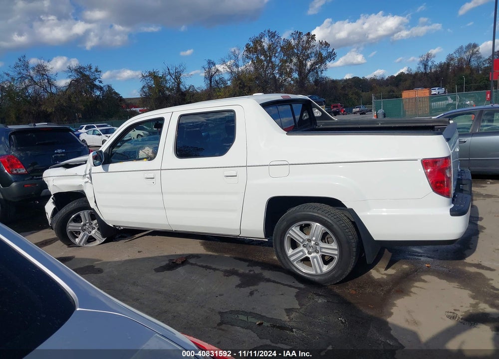 2009 HONDA RIDGELINE RTL VIN: 5FPYK165X9B100893