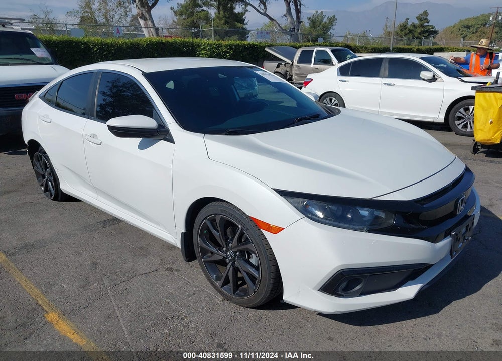 2020 HONDA CIVIC SPORT VIN: 19XFC2F82LE205051