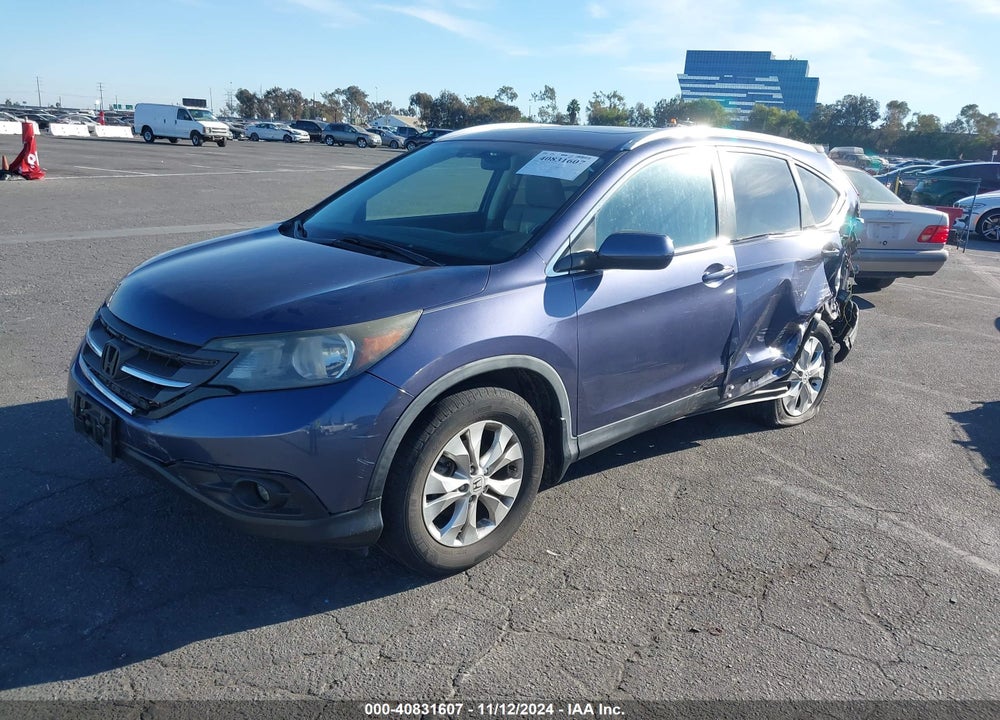 2014 HONDA CR-V EX-L VIN: 5J6RM4H76EL096270