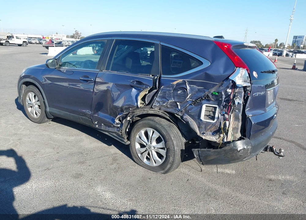 2014 HONDA CR-V EX-L VIN: 5J6RM4H76EL096270