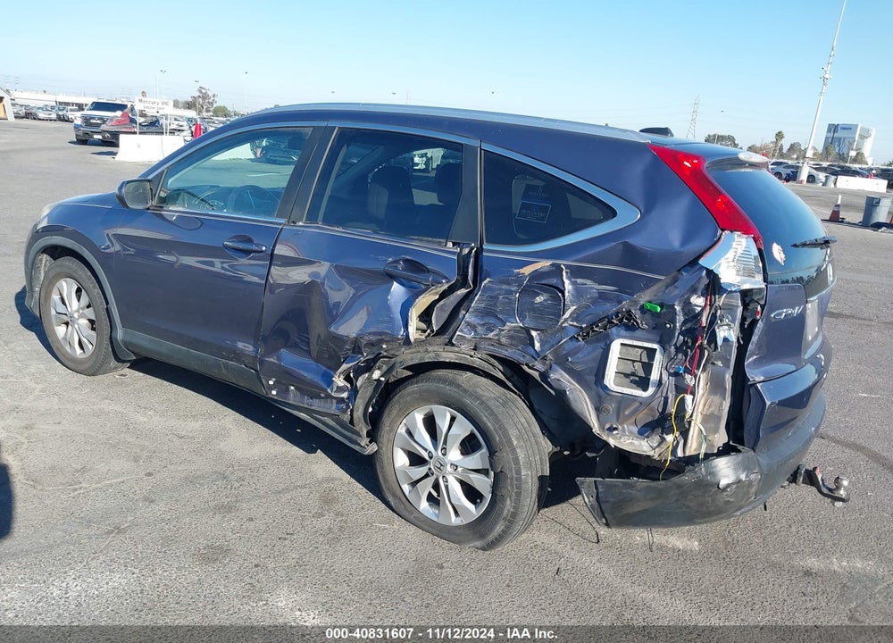 2014 HONDA CR-V EX-L VIN: 5J6RM4H76EL096270