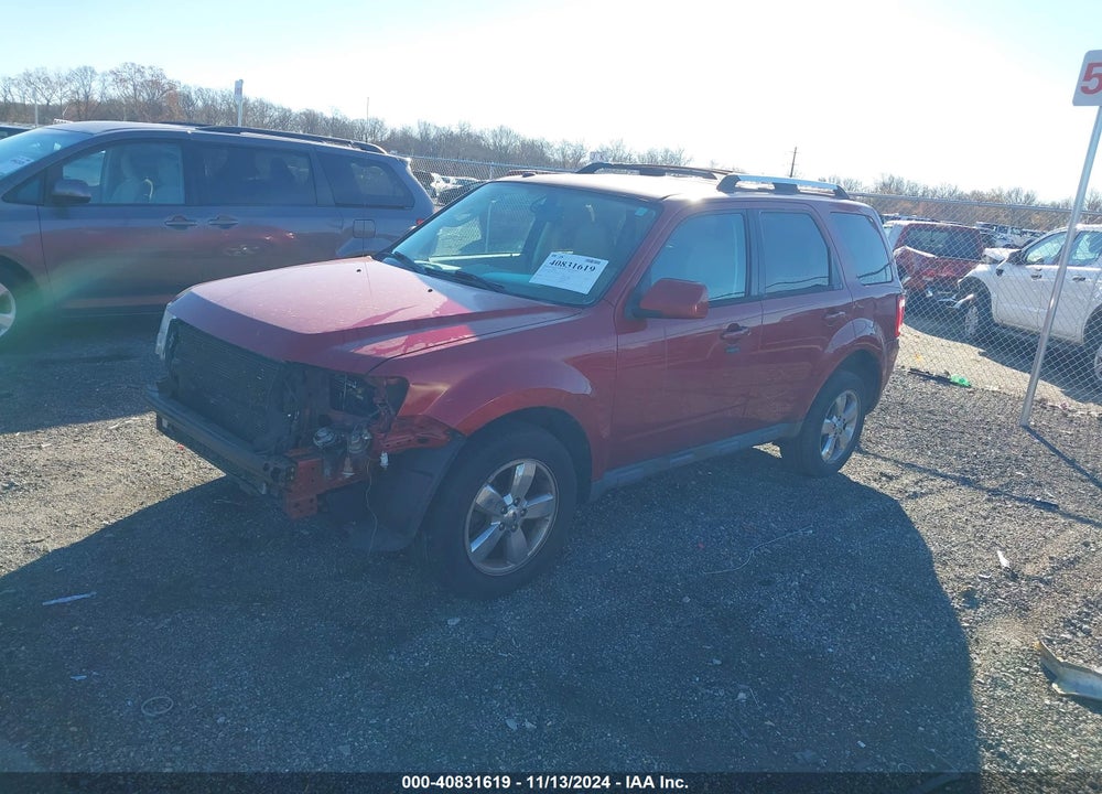 2011 FORD ESCAPE LIMITED VIN: 1FMCU9EG7BKA65815