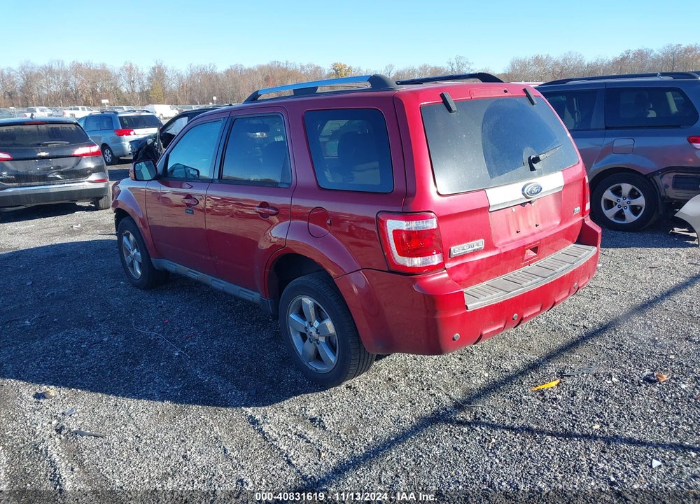 2011 FORD ESCAPE LIMITED VIN: 1FMCU9EG7BKA65815