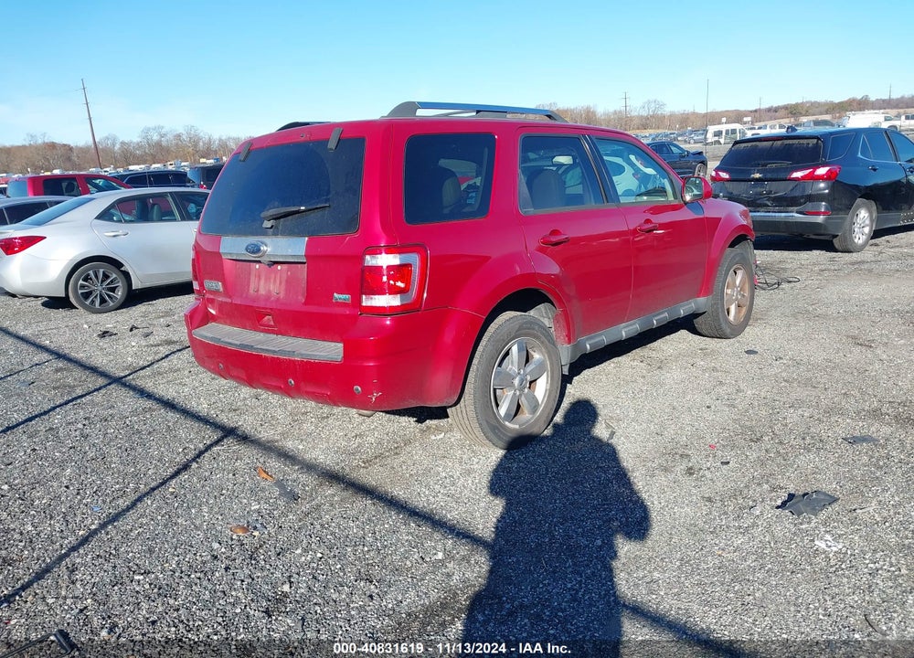 2011 FORD ESCAPE LIMITED VIN: 1FMCU9EG7BKA65815