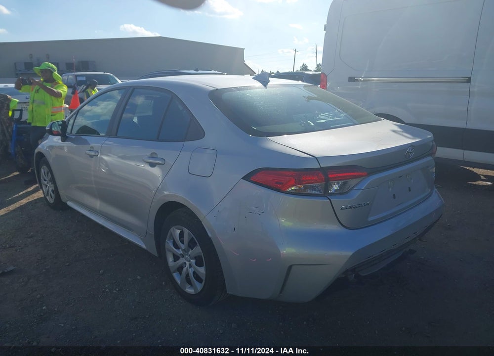 2022 TOYOTA COROLLA LE VIN: 5YFEPMAE1NP326034