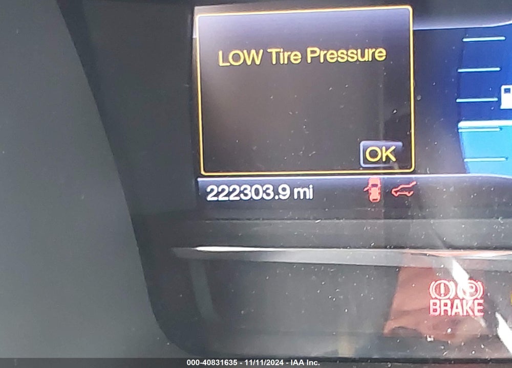 2013 FORD FLEX SEL VIN: 2FMGK5C85DBD24357