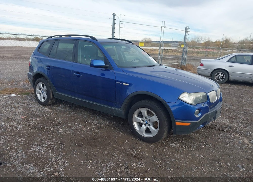 2008 BMW X3 3.0SI VIN: WBXPC93418WJ24038