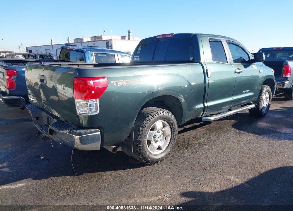 2008 TOYOTA TUNDRA SR5 5.7L V8 VIN: 5TFRV54138X041881