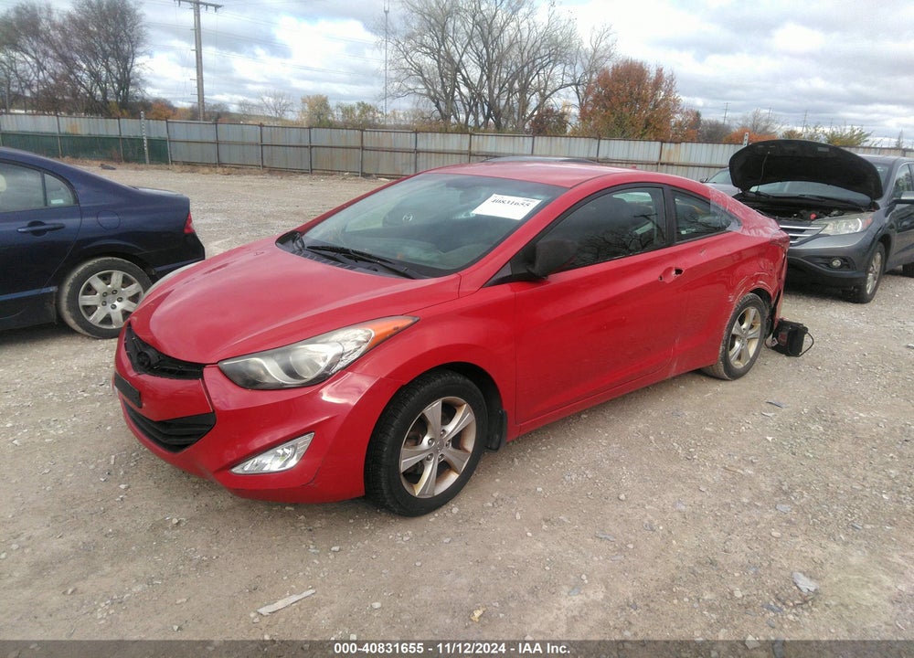 2013 HYUNDAI ELANTRA GS VIN: KMHDH6AE3DU012841