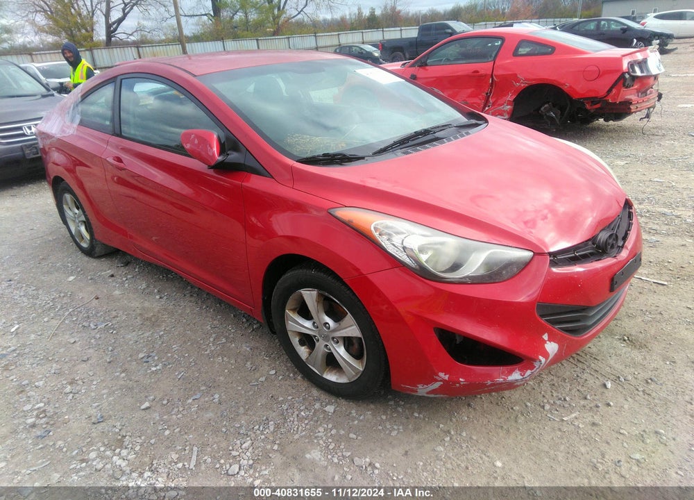 2013 HYUNDAI ELANTRA GS VIN: KMHDH6AE3DU012841