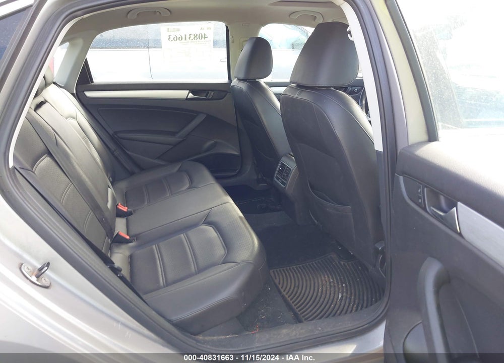 2013 VOLKSWAGEN PASSAT 2.0L TDI SE VIN: 1VWBN7A3XDC058954