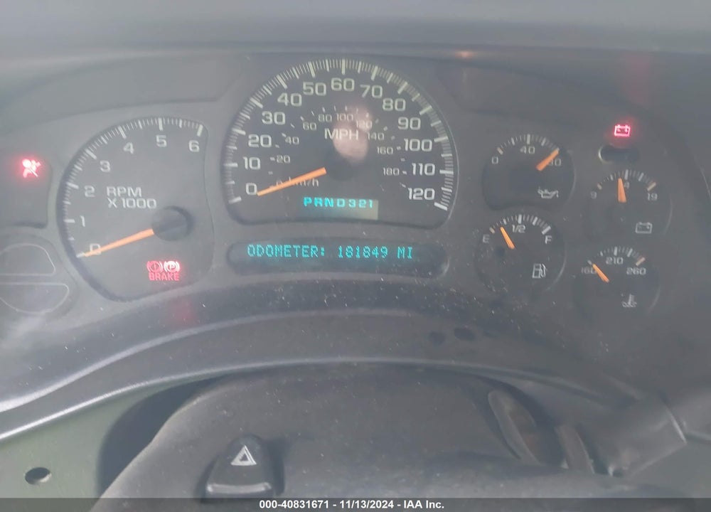 2003 CHEVROLET SILVERADO 1500 LS VIN: 2GCEK19TX31188179