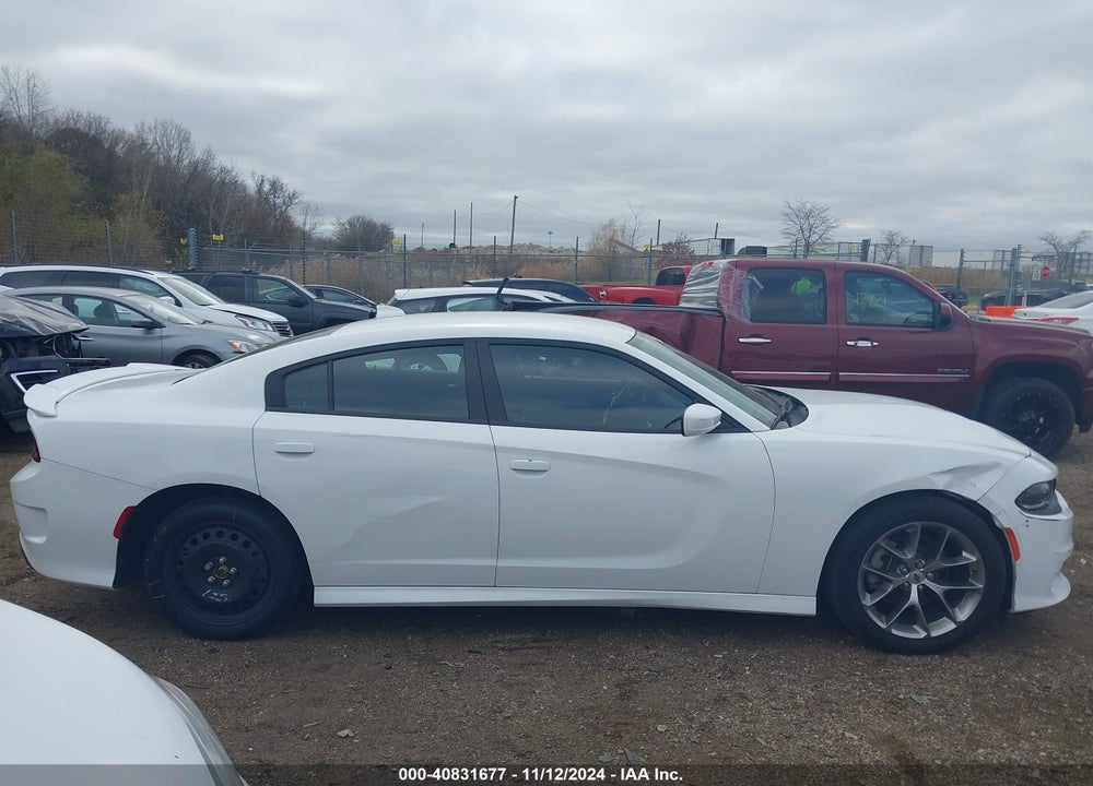 2021 DODGE CHARGER GT RWD VIN: 2C3CDXHG7MH625948