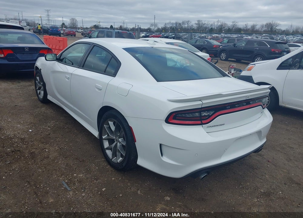 2021 DODGE CHARGER GT RWD VIN: 2C3CDXHG7MH625948