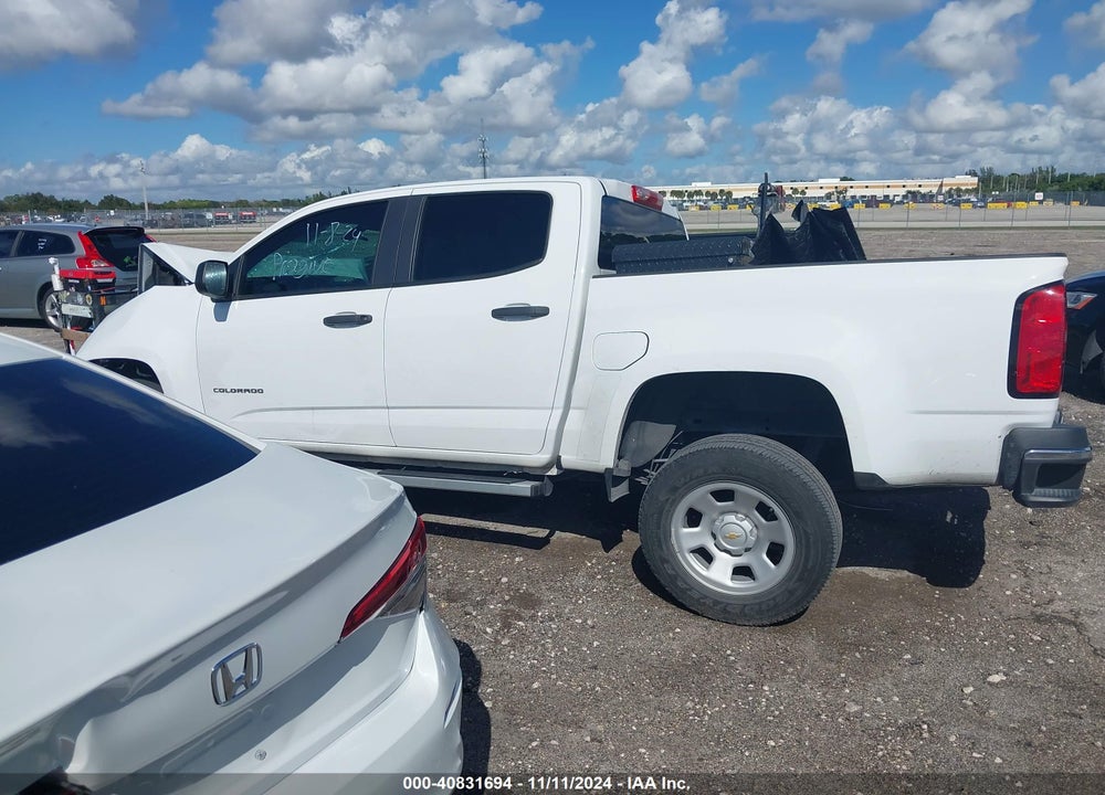 2021 CHEVROLET COLORADO 2WD SHORT BOX WT VIN: 1GCGSBEA0M1140121