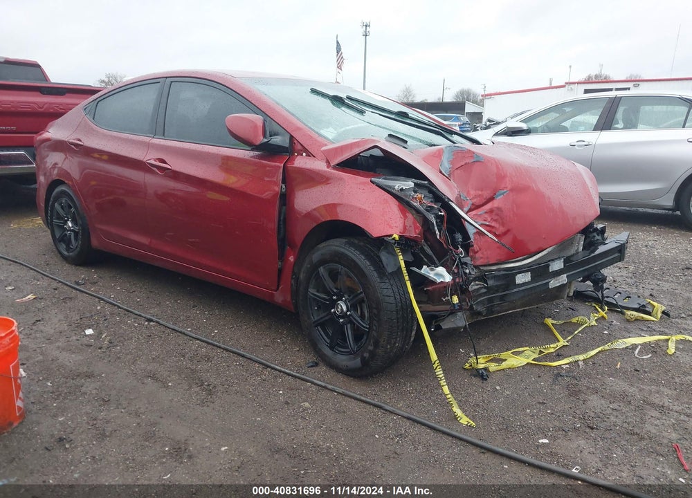 2016 HYUNDAI ELANTRA SE VIN: 5NPDH4AE0GH742309