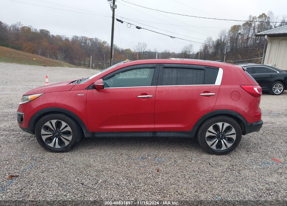 2013 KIA SPORTAGE SX VIN: KNDPCCA63D7396478