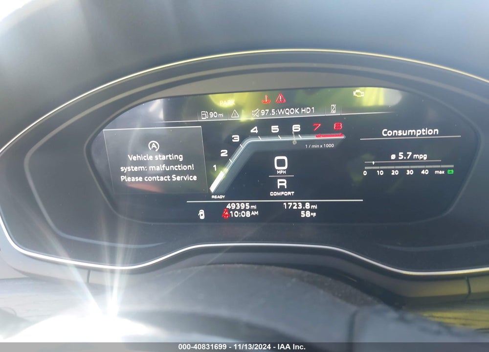 2022 AUDI A4 VIN: WAUEAAF42NN014492