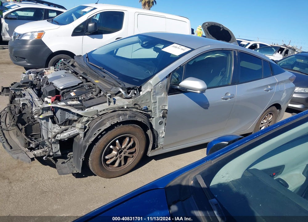 2018 TOYOTA PRIUS TWO VIN: JTDKBRFU2J3061836