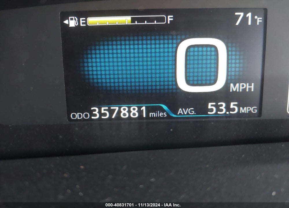 2018 TOYOTA PRIUS TWO VIN: JTDKBRFU2J3061836