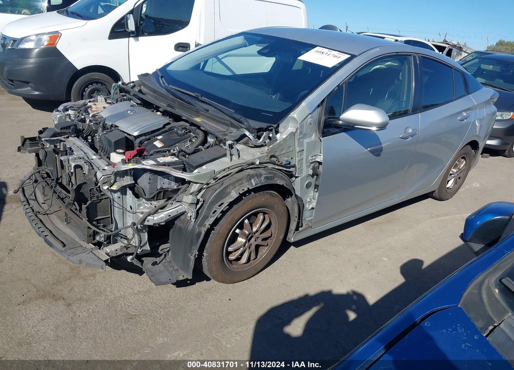 2018 TOYOTA PRIUS TWO VIN: JTDKBRFU2J3061836