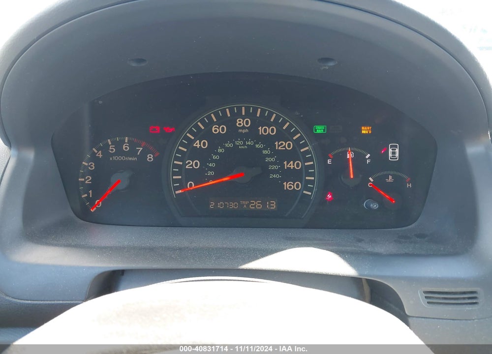 2005 HONDA ACCORD 2.4 EX VIN: 1HGCM55865A065824