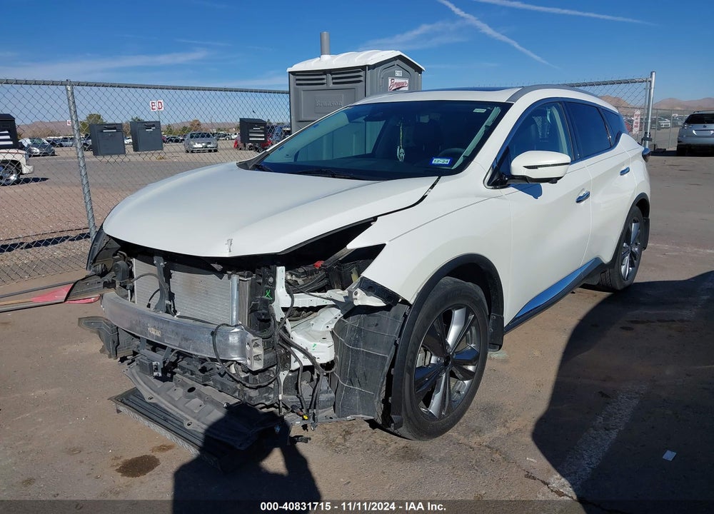 2020 NISSAN MURANO PLATINUM INTELLIGENT AWD VIN: 5N1AZ2DS5LN124317