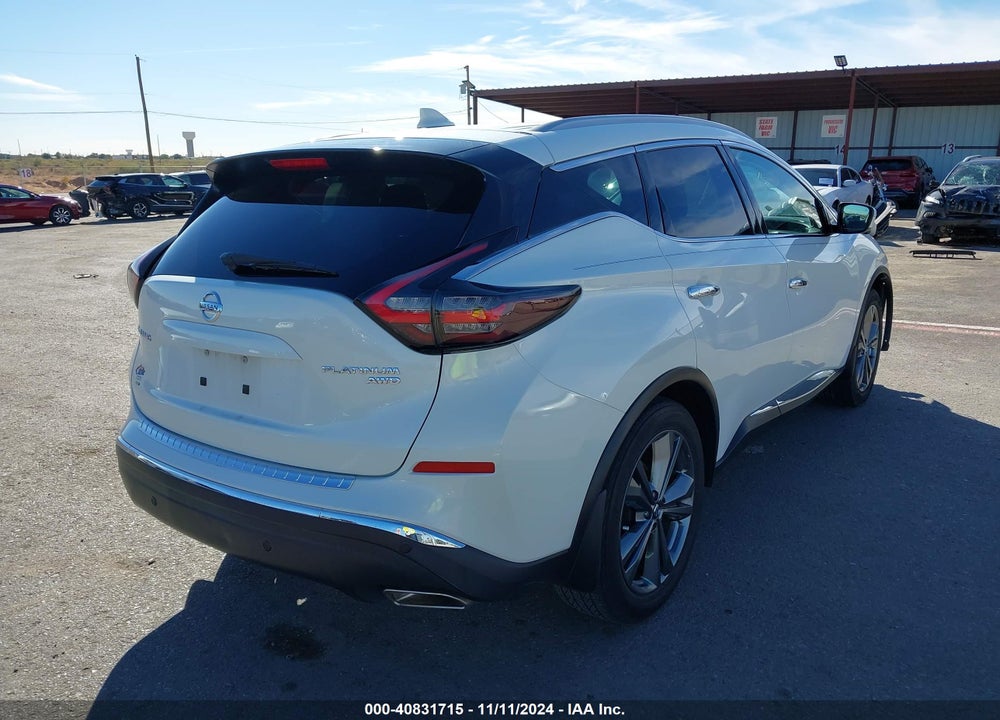 2020 NISSAN MURANO PLATINUM INTELLIGENT AWD VIN: 5N1AZ2DS5LN124317