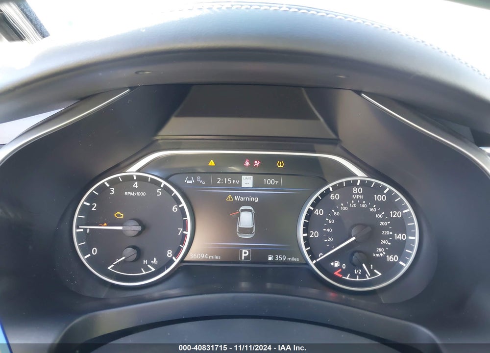 2020 NISSAN MURANO PLATINUM INTELLIGENT AWD VIN: 5N1AZ2DS5LN124317