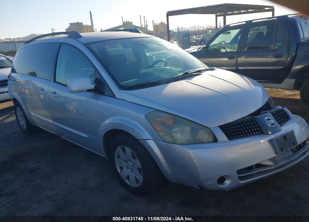 2006 NISSAN QUEST VIN: 5N1BV28U96N102305