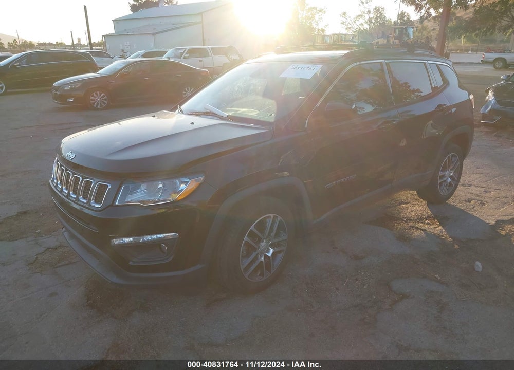 2019 JEEP COMPASS SUN AND WHEEL FWD VIN: 3C4NJCBB5KT743939