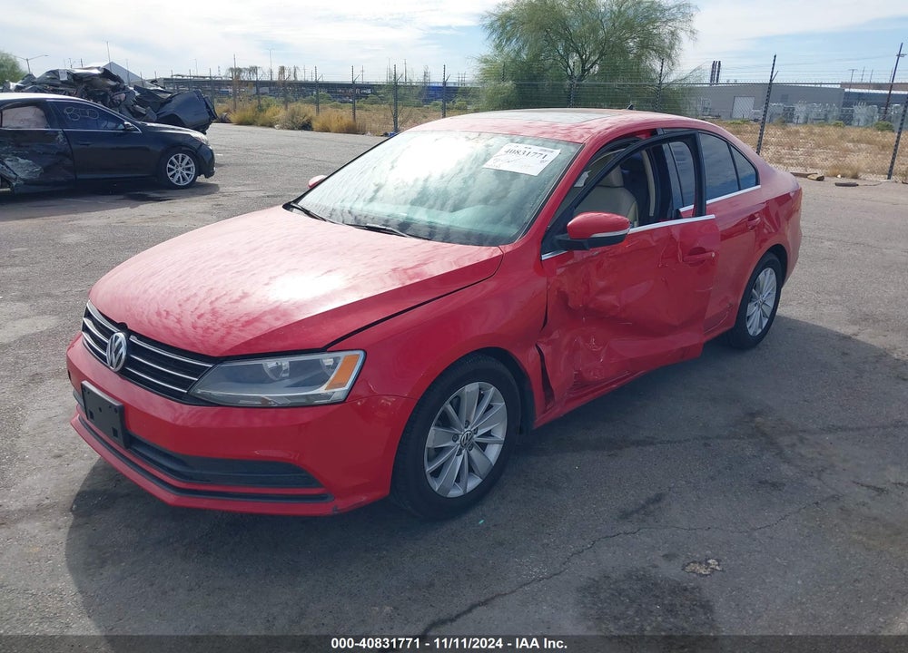 2015 VOLKSWAGEN JETTA 2.0L TDI SE VIN: 3VWLA7AJ8FM291523