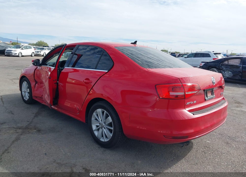 2015 VOLKSWAGEN JETTA 2.0L TDI SE VIN: 3VWLA7AJ8FM291523