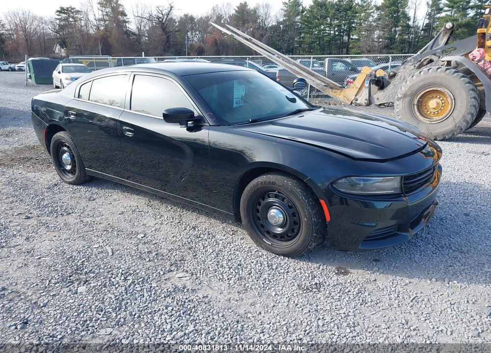 2015 DODGE CHARGER POLICE VIN: 2C3CDXKT3FH845273