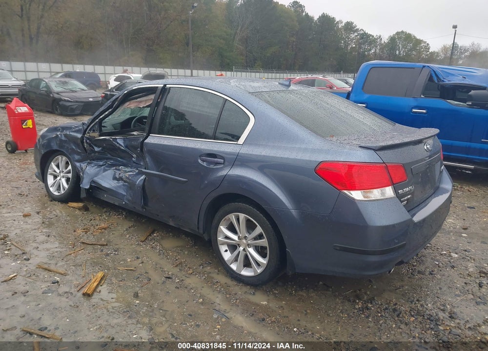 2013 SUBARU LEGACY 2.5I LIMITED VIN: 4S3BMCP6XD3026604