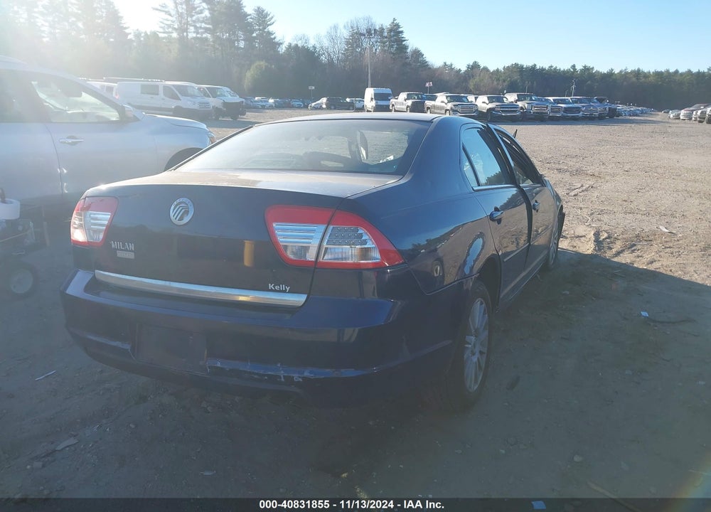 2006 MERCURY MILAN I4 PREMIER VIN: 3MEFM08ZX6R637289