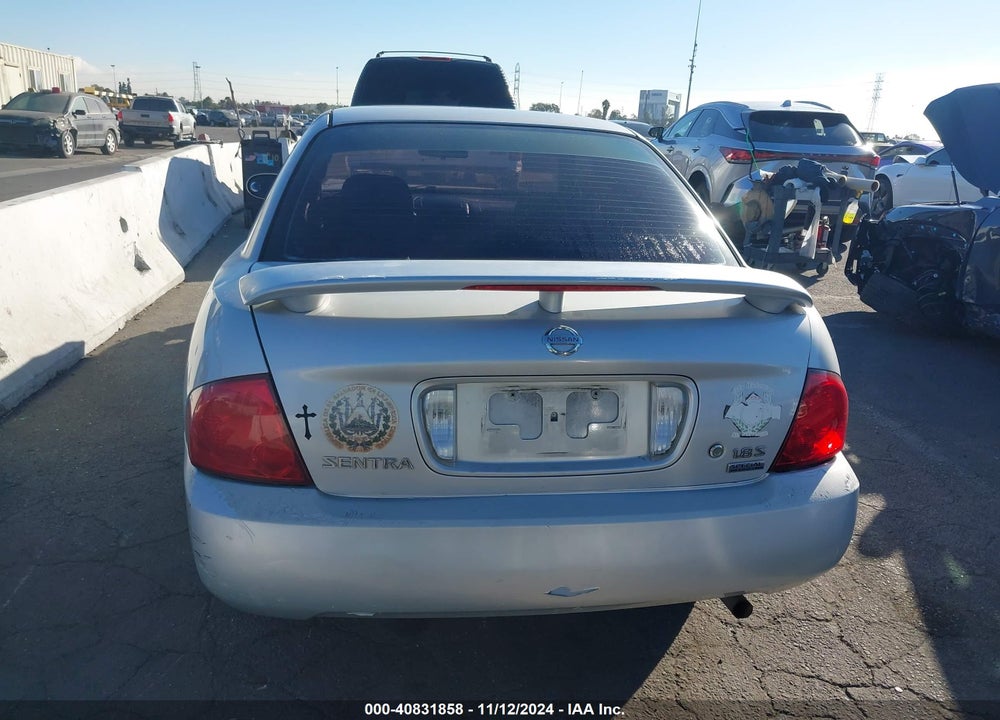 2005 NISSAN SENTRA 1.8S VIN: 3N1CB51D05L565478