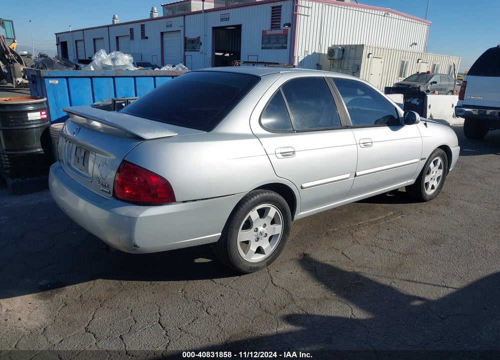 2005 NISSAN SENTRA 1.8S VIN: 3N1CB51D05L565478