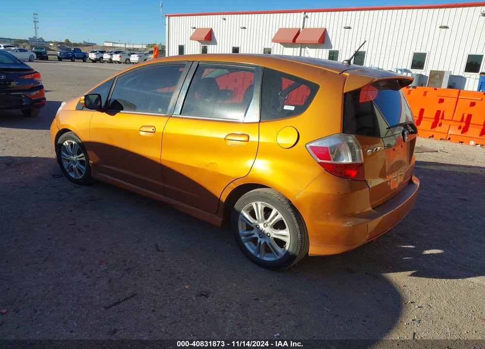 2009 HONDA FIT SPORT VIN: JHMGE88659S013057