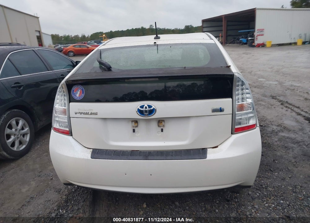 2011 TOYOTA PRIUS TWO VIN: JTDKN3DU6B5366298