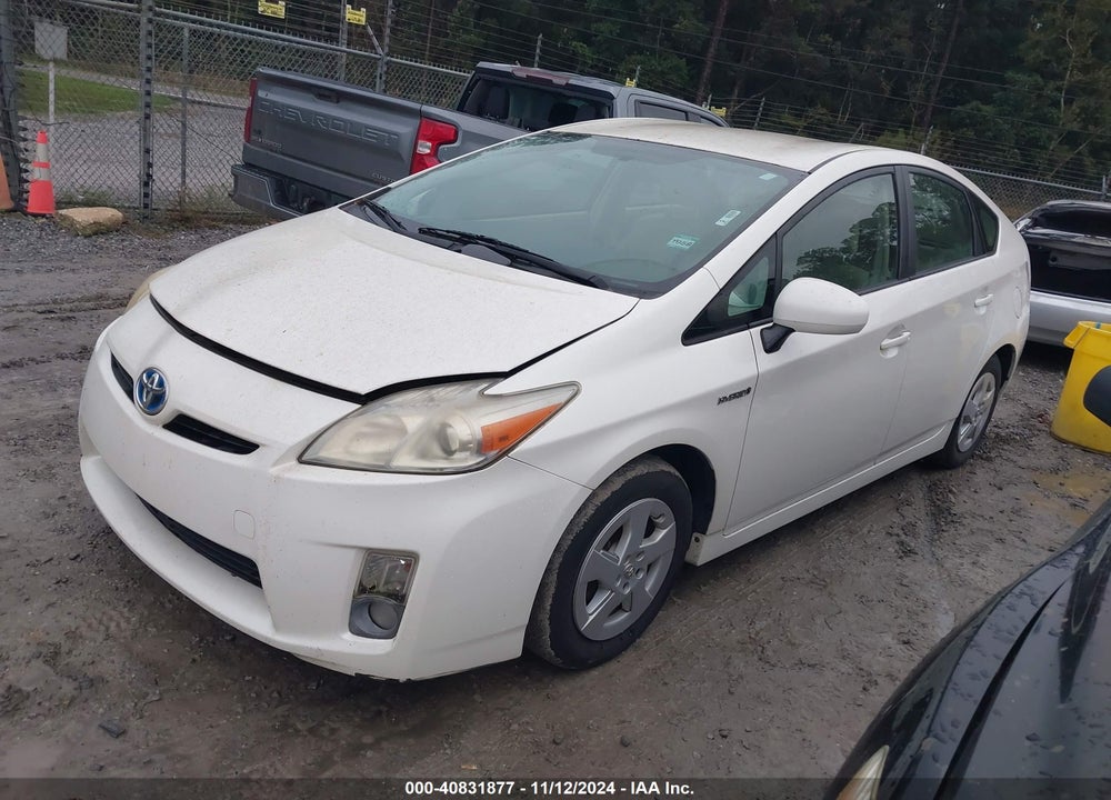 2011 TOYOTA PRIUS TWO VIN: JTDKN3DU6B5366298