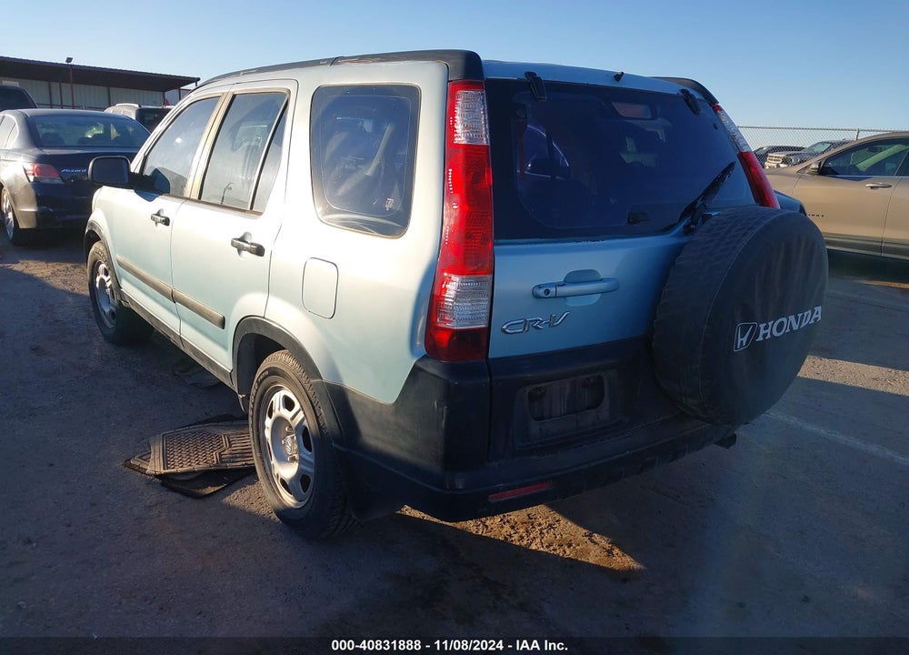 2006 HONDA CR-V LX VIN: JHLRD68586C008680