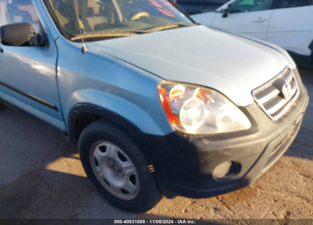 2006 HONDA CR-V LX VIN: JHLRD68586C008680