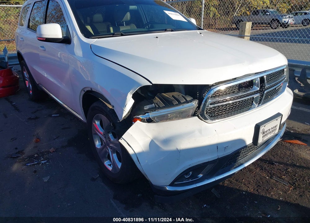 2015 DODGE DURANGO LIMITED VIN: 1C4RDJDG4FC177294