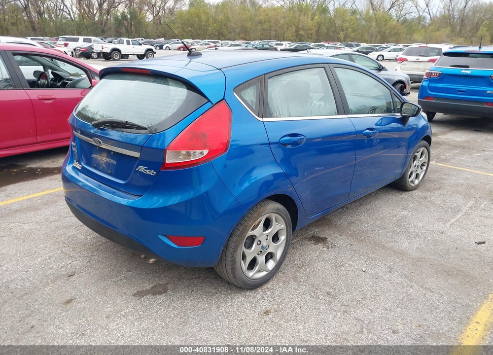 2011 FORD FIESTA SES VIN: 3FADP4FJ0BM108922