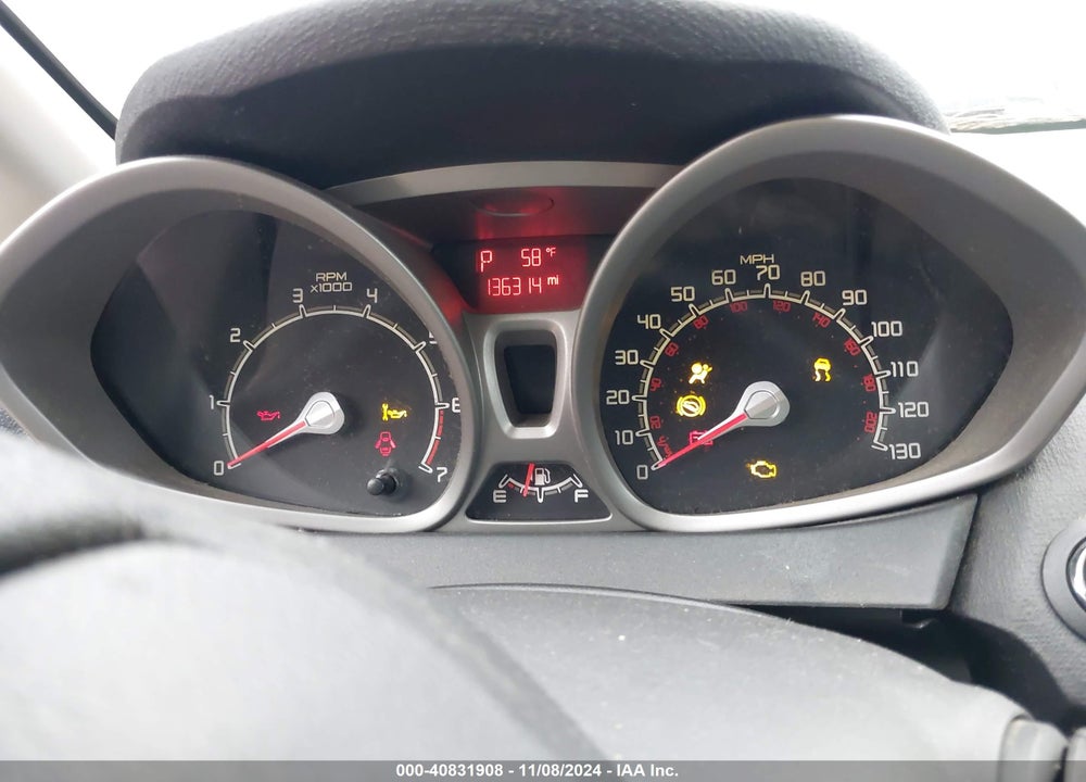 2011 FORD FIESTA SES VIN: 3FADP4FJ0BM108922