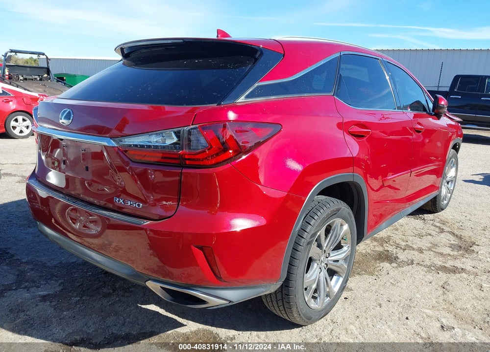 2017 LEXUS RX 350 VIN: 2T2BZMCA9HC129975