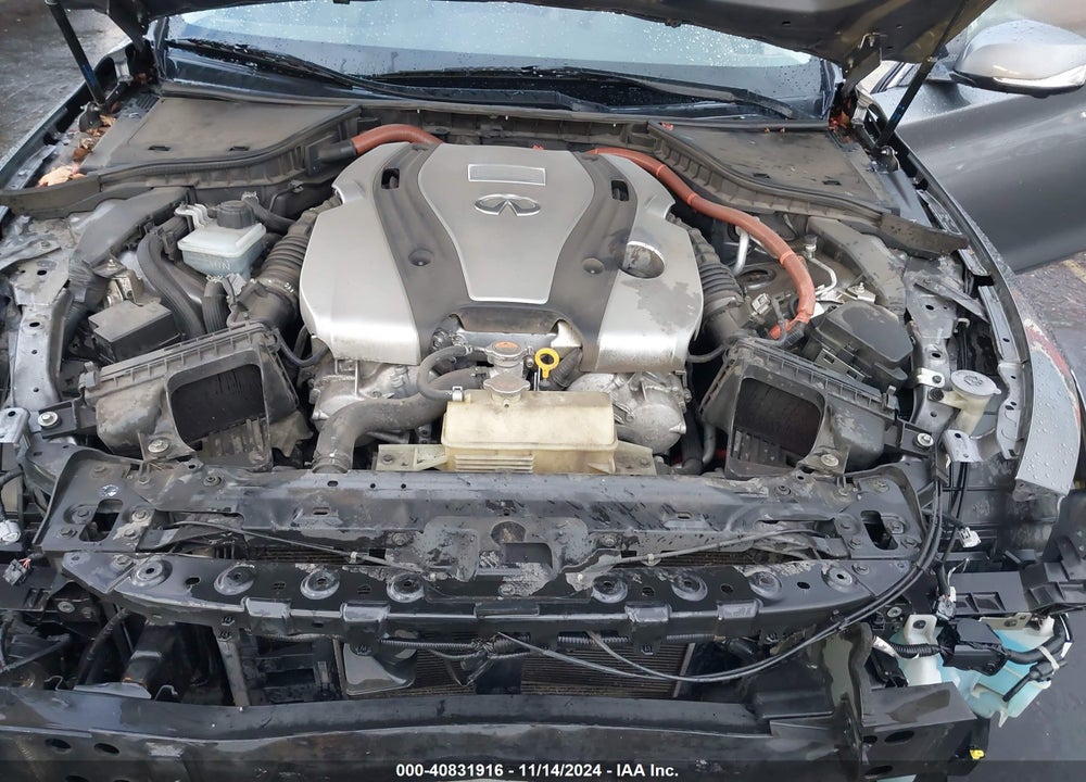 2014 INFINITI Q50 HYBRID SPORT VIN: JN1AV7AR4EM702711